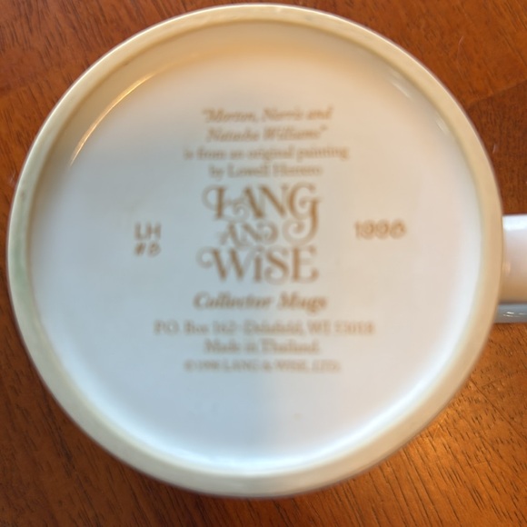 Vintage 1998 LANG AND WISE Cat mug by Lowell Herrero - Picture 4 of 6